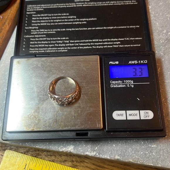 Sterling Silver Open Scroll & Swirl Ring - Picture 17 of 17